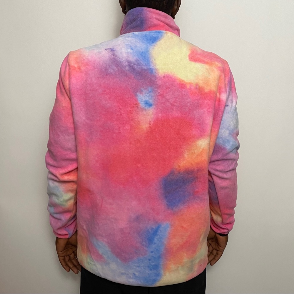 NWT Cotton Candy Fleece Quarter Zip - Picture 3 of 4